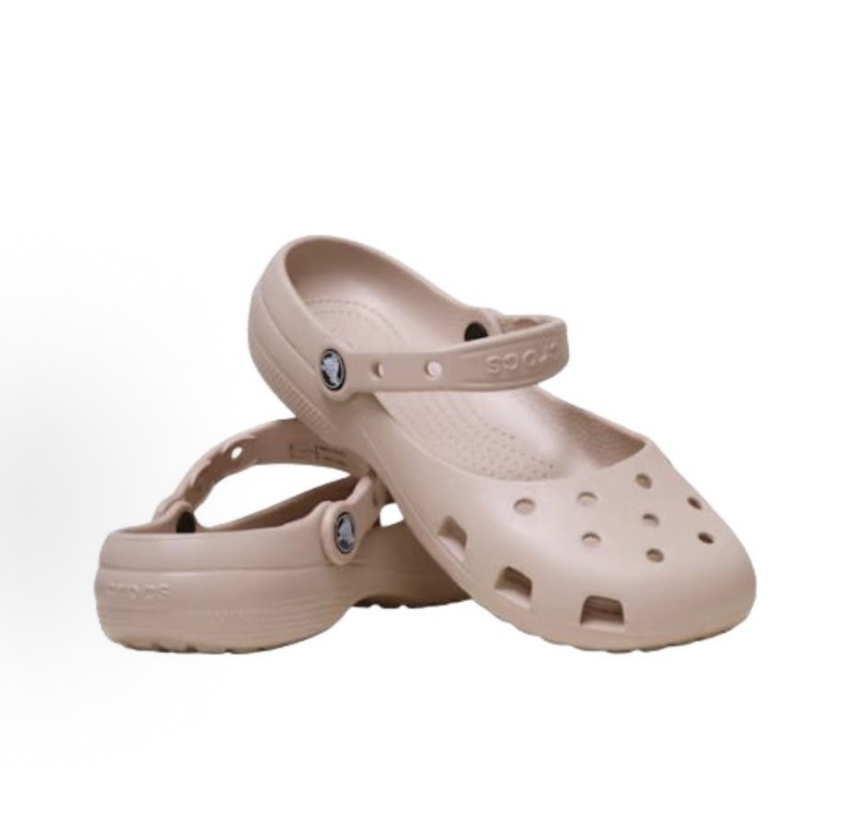 Pink Mary Jane clog style